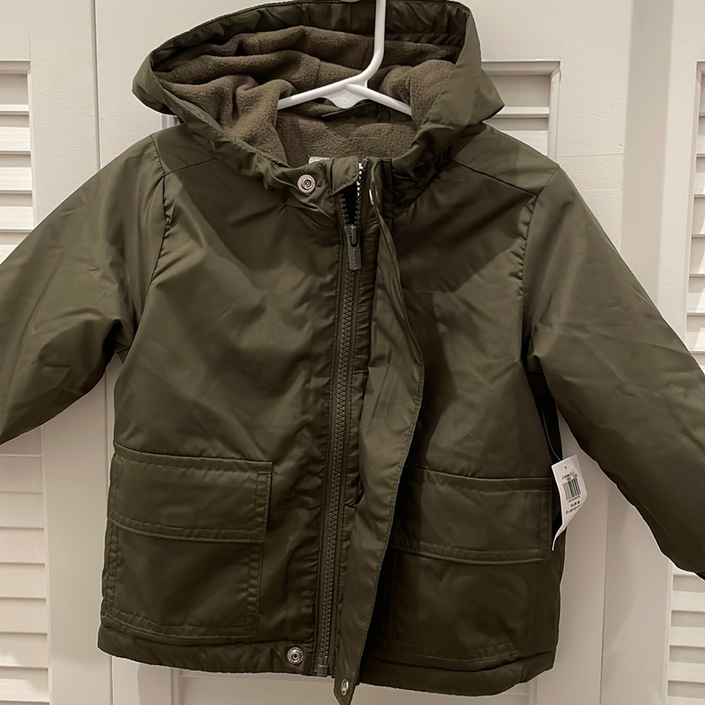 New toddler jacket. Size 18/24 old navy
